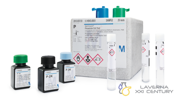 Тест-набор Spectroquant на Фосфаты, кюветный тест 
(орто-фосфаты), артикул 1004740001