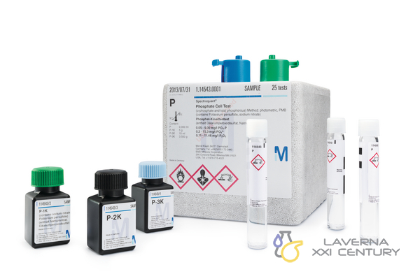 Тест-набор Spectroquant на Фосфаты (орто-фосфаты и общий фосфор), артикул 1006730001